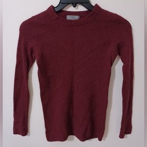 Burgundy Sweater